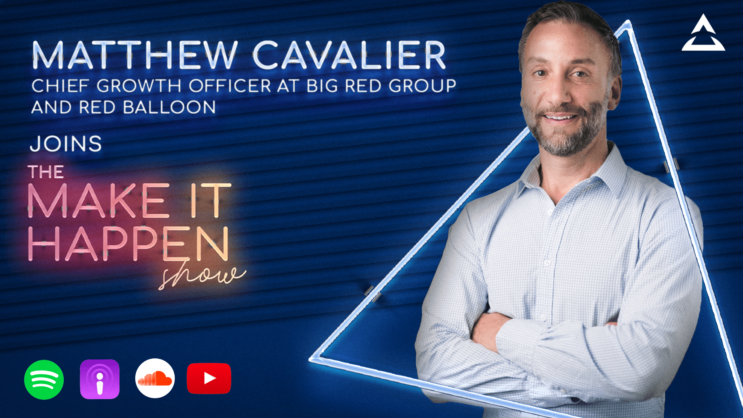 18. Matthew Cavalier promotional image for The Make It Happen Show