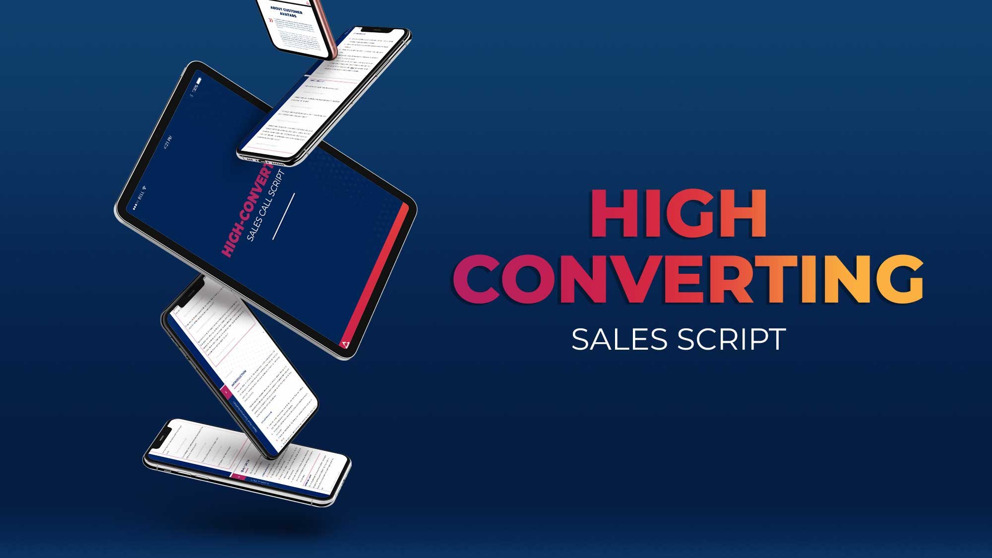 High Converting sales script image