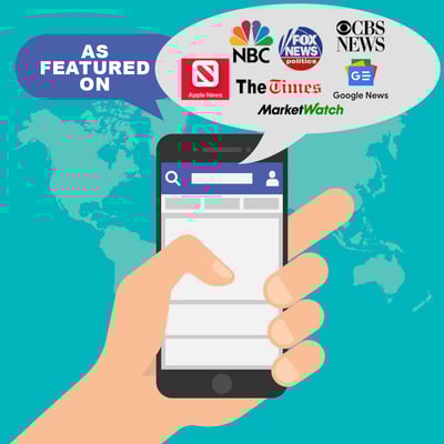 As featured on