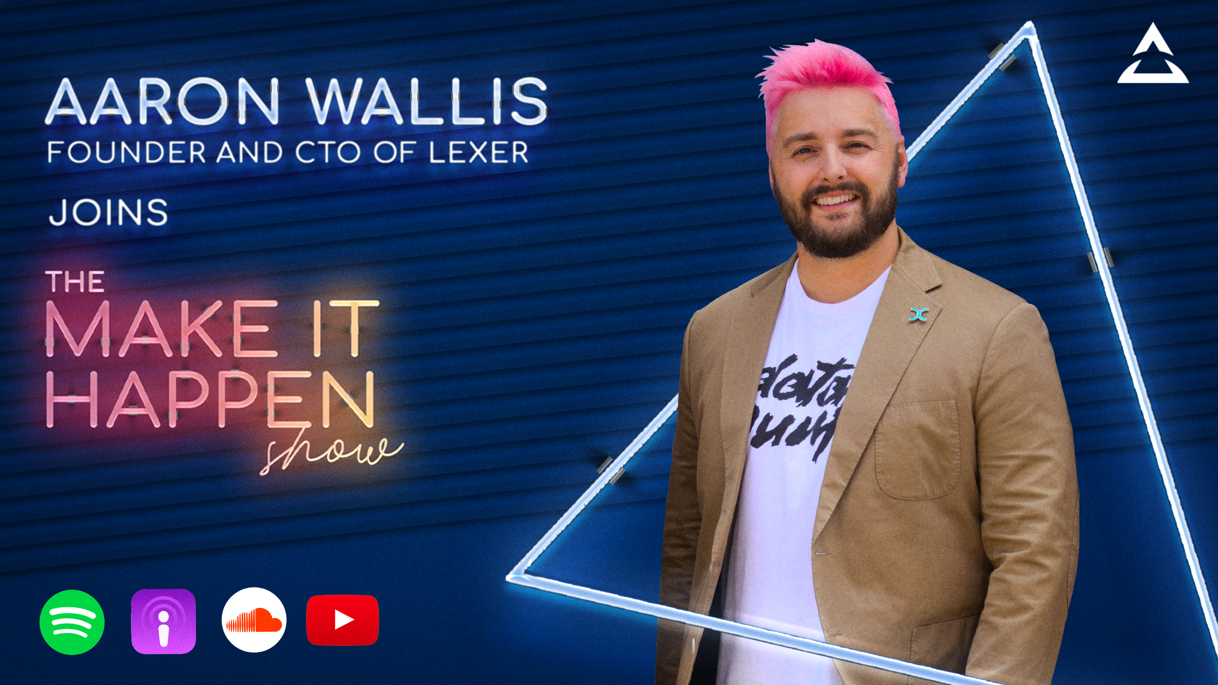 Aaron Wallis, Founder & CTO of Lexer joins The Make It Happen Show