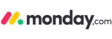 monday.com logo colour
