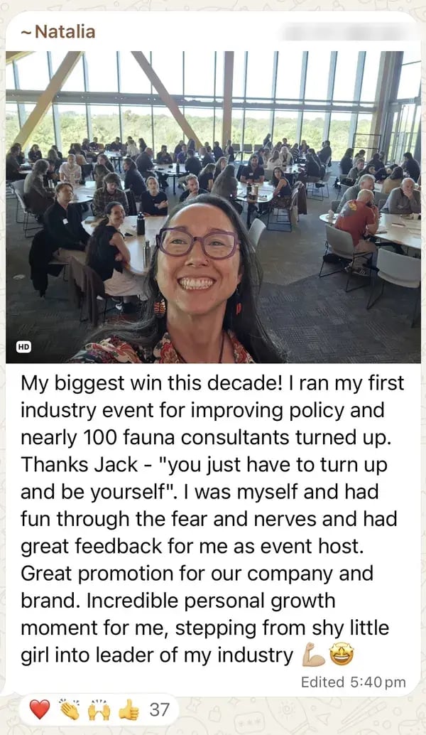 Member hosts their first industry event with nearly 100 attendees