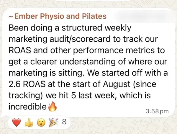 Business lifts marketing ROAS from 2.6 to 5 in a few weeks
