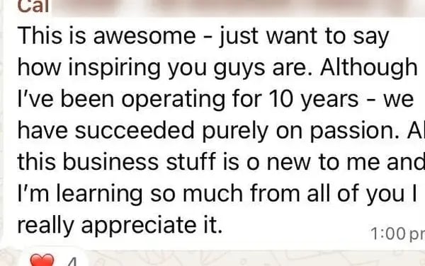Ten-year business owner shares how much the community is helping