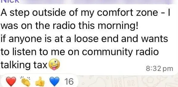 Member speaks about tax on community radio