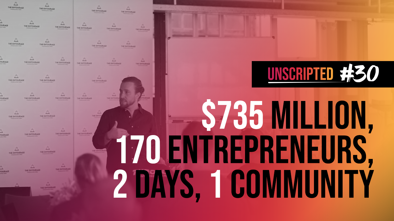 What $735 million and 170 entrepreneurs in one room looks like