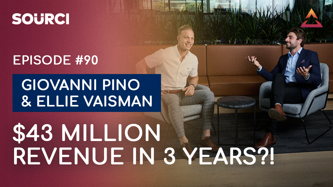 Giovanni Pino & Ellie Vaisman — From Bedroom Office To $43 Million